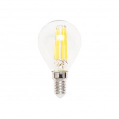 Lampada LED E14 4W a Filamento 150lm/W, No Flickering - P45