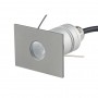 Faretto LED Mini 1W Rettagolare, chip Epistar High Lumen, 12-24Vdc, angolo di illuminazione 15°, IP67, B. Naturale – SERIE PRO